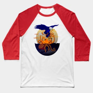 eagle vs octopus Baseball T-Shirt